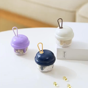 4 Grids Small Pill Cases Organizer Travel Portable Medicine Storage Box Medication Dispenser Container