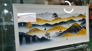 TRANH CHIM G TRÁNG GƯƠNG MICA HIỆN ĐẠI SANG TRỌNG CAO CẤP 40*60/ 60*90