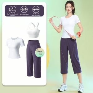 BAISILING | Phone Pouch Breathable Quick Dry Women Sportswear Set
