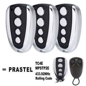 1-3pcs PRASTEL TC4E MPSTP2E Garage Door Remote Control 433.92MHz 433 Rolling Code Handheld Transmitter Opener