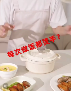 Sarung tangan Anti-scald Anti-scald Gloves For Home Kitchen Baking Tools High Temperature Oven Microwave Mitts 家用厨房连体隔热防烫手套