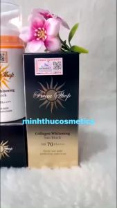 Kem Chống Nắng Collagen Beau Shop SPF70 PA++++ [Mẫu mới]