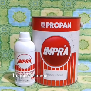 Impra Melamine ML 131 Clear Gloss Glos Glossy Kemasan Galon 5Liter 5Ltr 5L Plus Obat Merah Merk PROPAN
