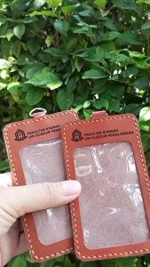 Name Tag Id Kulit Sapi Custom Grafir UIN GUS DUR