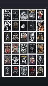 STICKER GITAR ISI 30 LEMBAR