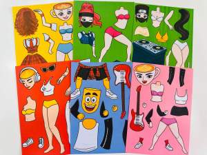 Set 6in1 sticker ban nhạc tungtungtung