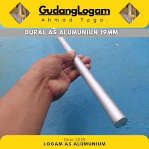 Logam As Alumunium 19mm x 50cm