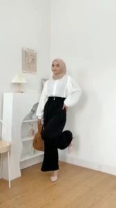 Clana Kulot JUMBO Crinkel Wanita: Terbaru Casual Fashion Impor & Premium Outer Crinkel