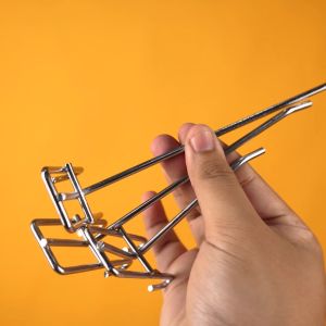 Bintang Makmur - Cantelan Cantolan Gantungan Kaitan Ram Display Stainless 20cm