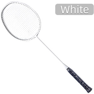 Badminton Racket Carbon Firber 4U G5 24lbs Aluminum Alloy Frame Training Single Sports Outdoor Competitions Light and Durable