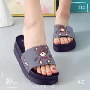 LHMoonlight รองเท้าแตะแฟชั่น 4 สี พื้นหนา2 นิ้ว พื้นนิ่มใส่สบาย น้องหนูๆต้องมีติดบ้าน 🏡🥰