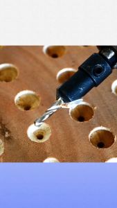 ดอกเจาะผายหัว เคลือบไทเทเนียม คว้านรู ดอกสว่านเจาะหัวหกเหลี่ยม แบบมีเทเปอร์ในตัว ซ่อนหัวสกรู น็อต ดอกสว่าน เจาะผายหัว สำหรับงานไม้ งานพลาสติก