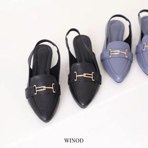 WINOD Lava Flatshoes: Sepatu Mules Wanita Daily