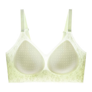 Breathable Antibacterial Bamboo Kexin V-Shape Bra for Young Women Lightweight Summer Lingerie with Seamless Soft Support