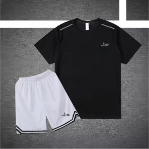 Bộ Đồ Thể Thao Tay Ngắn Nhẹ Nhanh Khô Thoáng Khí Cho Chạy Bộ Thể Thao Thể Dục Tập Luyện VOlAN Áo Thun Và Quần Short