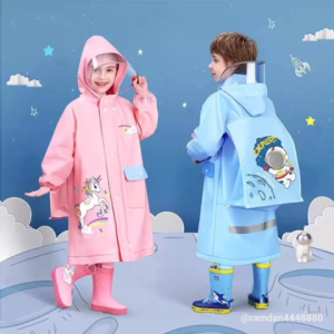 Jas Hujan Anak SD Motif Kartun | Jas Hujan Tahan Air | Jas Hujan Anak Gaya Dan Keren | COD