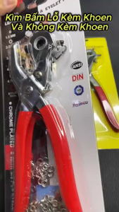 Kìm bấm lỗ tròn bấm dây nịt  bấm khoen lỗ thắt lưng dây da có phân loại lựa chọn