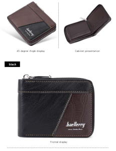 MiMi Top Fashion Stylish Men Wallet Unique design Purse Premium Material