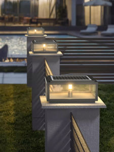 MARTINI | Outdoor Solar Waterproof Modern Minimalist Column Light