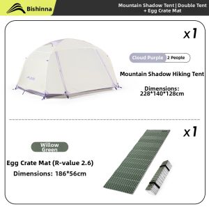 BSWOLF | Lightweight Waterproof Windproof Tent for Hiking and Camping
