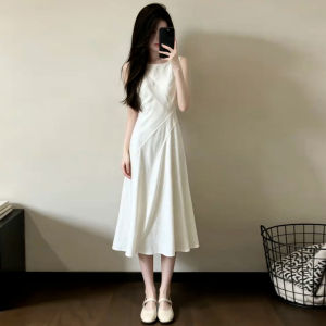cenzcci | Đầm Maxi Dáng Dài Nẹp Eo Mùa Hè Kiểu Pháp