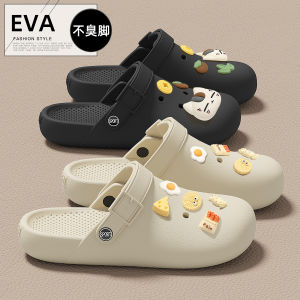 Dép EVA Chống Mùi Cho Nữ Mùa Hè 2025 Dép Đi Biển Chống Trượt EVA Đế Dày Đế Xuồng Hở Mũi Cho Nữ Dép Đi Trong Nhà