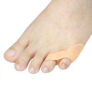 Pexmen 2/4/10Pcs Gel Pinky Toe Separator Little Toe Corrector Protector Reduce Foot Pain Relief for Callus Corns and Blisters