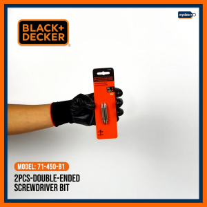 BLACK+DECKER Double-Ended Screwdriver Bit 2 Pieces Model 71-450-B1