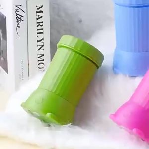 Electric Dog Paw Cleaner for Small Dogs USB Rechargeable Paw Washer with 360° Silicone Brush for Mud Dirt After Walks