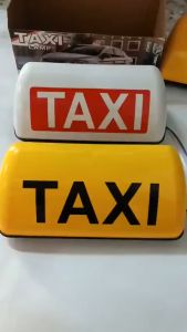 Mào TAXI hút nam châm có đèn LED gắn nóc ô tô cao cấp chạy nguồn 12v