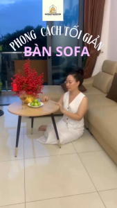 BÀN SOFA PHONG CÁCH TỐI GIẢN TRÒN CHỮ NHẬT ĐƠN GIẢN TINH TẾ  SANG TRỌNG THIẾT KẾ HƯỞNG THỤ DECOR