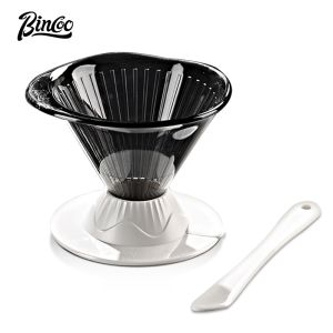 Bincoo cốc phin cà phê thông minh cốc nhỏ giọt Máy pha cà phê pha bằng tay với bộ lọc Cơ Bản Cốc khuấy Bộ Cà Phê Rót