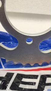 สเตอร์หลัง RXZ สเตอร์ 428 สำหรับรุ่น RXZ HERO (เบอร์ 35T36T38T40T)สเตอร์หลังมอร์ไซค์ (เลือกจำนวนฟันสเตอร์หลัง)