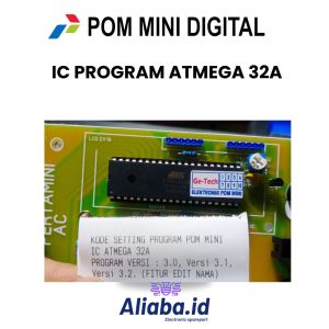 IC ATMEGA 32A | IC program cpu pom mini pertamini digital versi 3.2