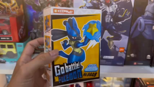 Mô Hình Pokemon Keepplay Lucario - Series Go Battle! Vol 1 Lắp Ráp Chính Hãng PP05