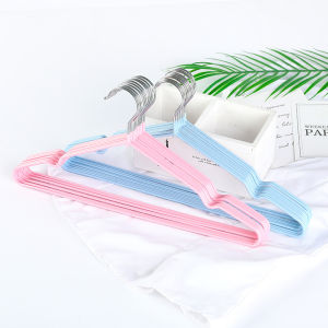 Combo 10 Móc treo quần áo bằng kim loại chống trượt SHOPER