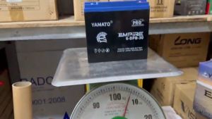 Ắc quy xe máy điện 12V-30Ah Yamato - Dòng cao cấp nặng cân (bình nặng 6.7 kg)
