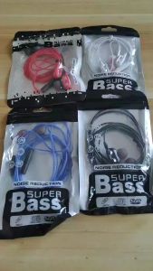 Earphone 4D Bass Headset Gaming Dual Hifi Stereo Bass Dengan Mic & Kabel Ukuran 3.5mm