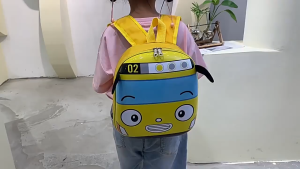 Balo Đi Học Mẫu Giáo Hình Xe Buýt -Balo Siêu Nhẹ Hình Bus Ngộ Nghĩnh -Balo Hoạt Hình Xe Buýt Màu Sắc