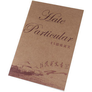 Ailicul Ailihua English Copybook Es round Calligraphy Copy Novice Calligraphy Practice Diagonal Pen Water Pen