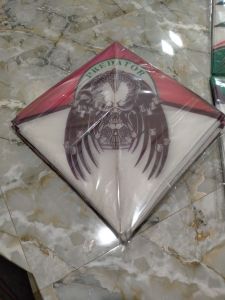 LAYANGAN SUKHOI MOTIF PREDATOR BAMBU PETUNG KERTAS SEMI MINYAK 1 KODI