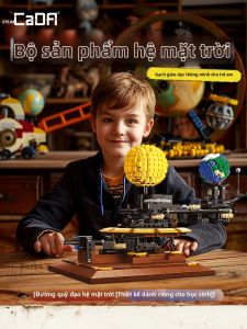 Đồ Chơi Mô Hình Hệ Mặt Trời Từ Khối Xây Dựng Giáo Dục