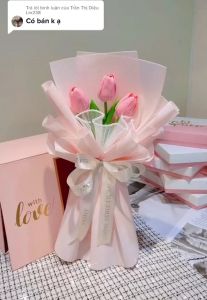Flower Wrapping Paper Varian List Gold Line Emas Kertas Buket Bunga Cellophane Florist Goldline 1 PACK 20PCS