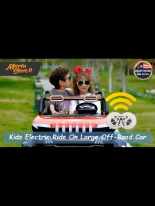 Kid Children Ride On Electric Off Road Car Jeep Remote Control Vehicle SUV Kenderaan Kereta Elektrik Kanak 儿童电动越野车 F34
