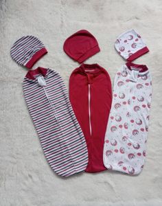 bedong instan isi 3pcs ziper full warna