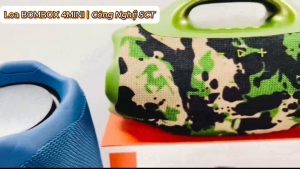 Loa Bluetooth Không Dây Thế Hệ Mới Boombox 4 Mini Thông Minh – Loa Bluetooth Mini Gọn Nhẹ Bass Mạnh Pin Trâu Dễ Dàng Mang Theo Đi Du Lịch  PicNic
