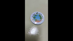 Custom Logo Printing Bottle Opener Fridge Magnet Button Badge 58mm