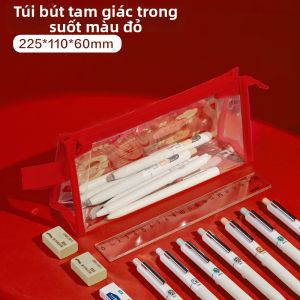 deli | Túi Xách Kiểm Tra Dung Lượng Lớn Trong Suốt