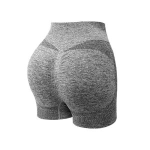 Yoga Shorts Cross-border Honey Buttocks Buttocks Sports High Waist Abdomen Stretch Tight-fitting Anti-glare Quick-drying Fitness