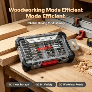 Bosch | BOSCH 24Pcs PRO Impact Screwdriver Bit Set Magnetic Driver Bits Kit for Impact Drill Electric Screwdriver